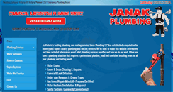 Desktop Screenshot of janakplumbing.com